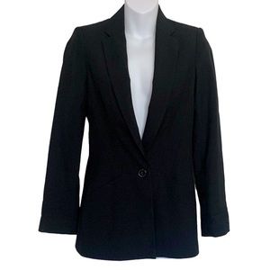 Zara Basic Black Women’s One Button Blazer Size XS